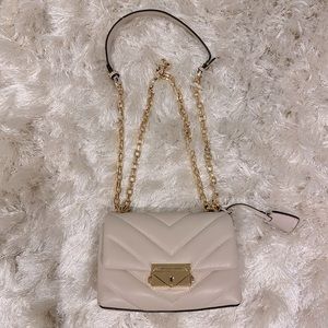 Michael Kors Cream Shoulder Bag